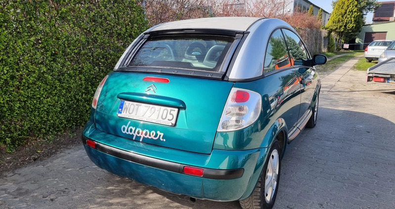 Citroen C3 Pluriel cena 6900 przebieg: 195000, rok produkcji 2003 z Warszawa małe 277